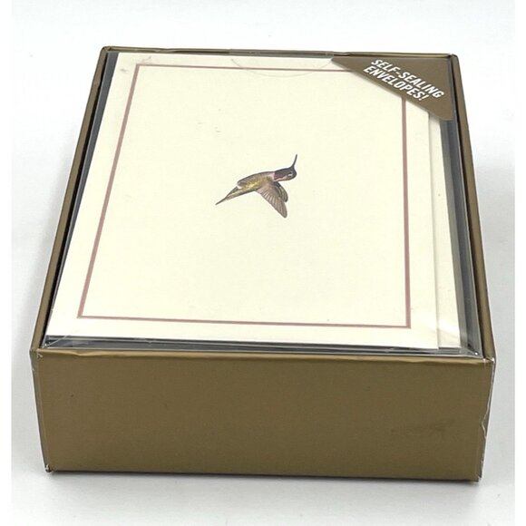 Peter Pauper Press Hummingbird Flight Note Cards NEW Boxed Set 14ct NEW OB - Picture 5 of 7